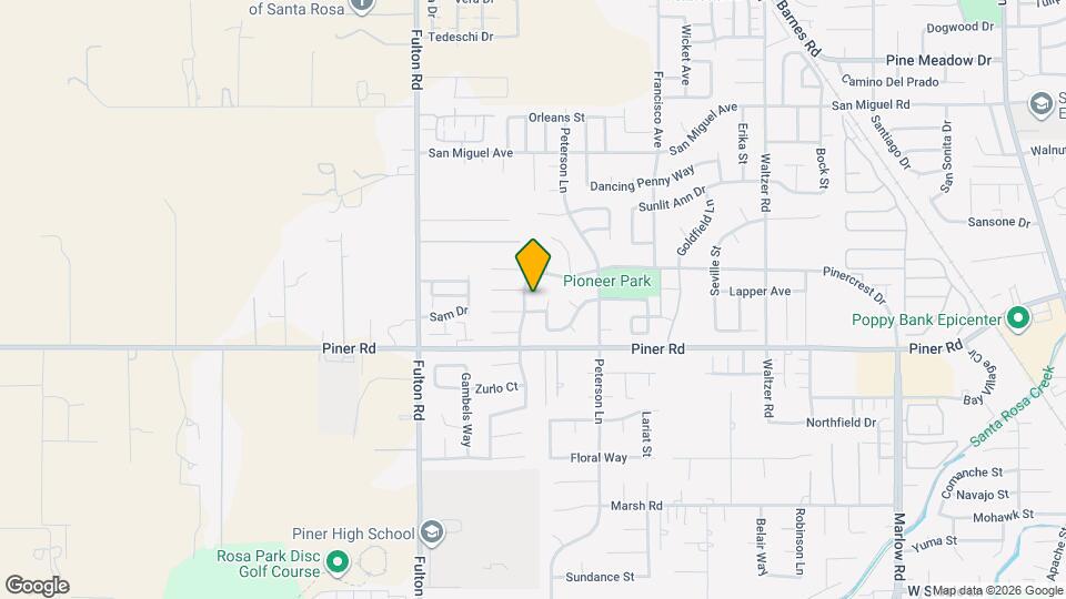2354 Pinercrest Dr Mapa y Detalles de la Ubicación