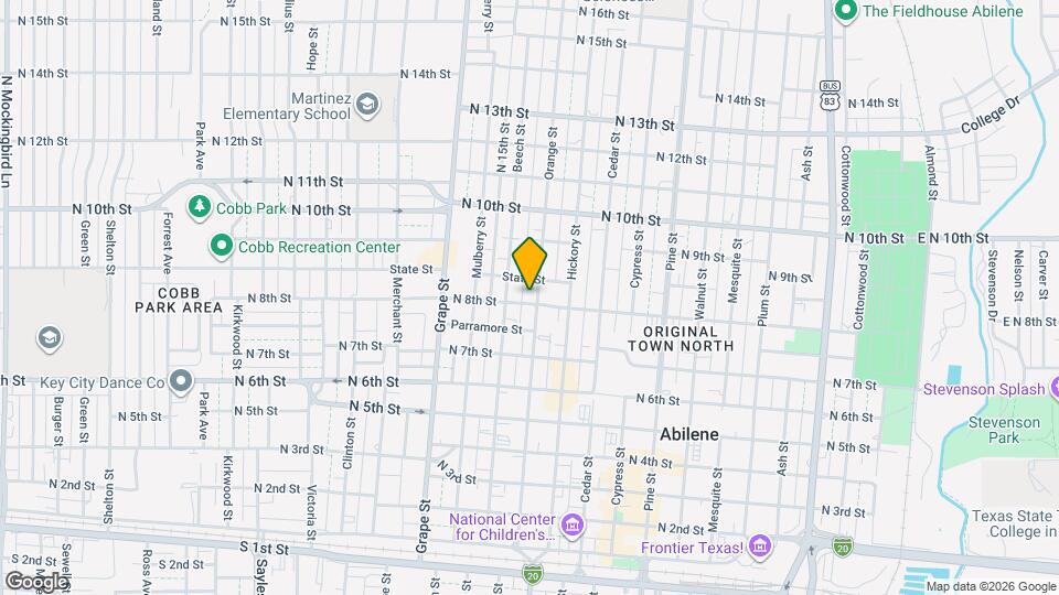 802 Orange St Map and Location Details