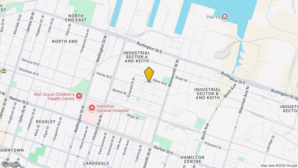 57 Francis St Map and Location Details