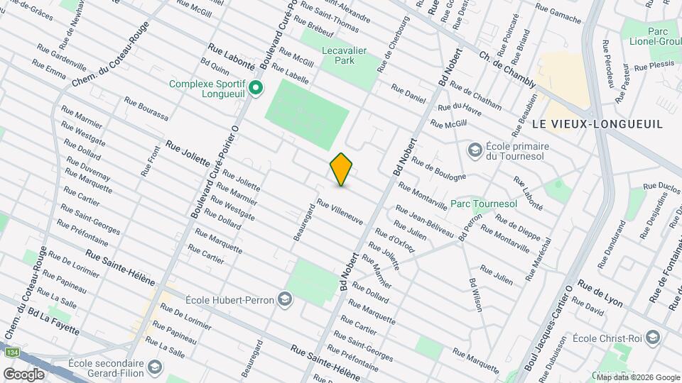 2170 Jean-Béliveau Rue Map and Location Details