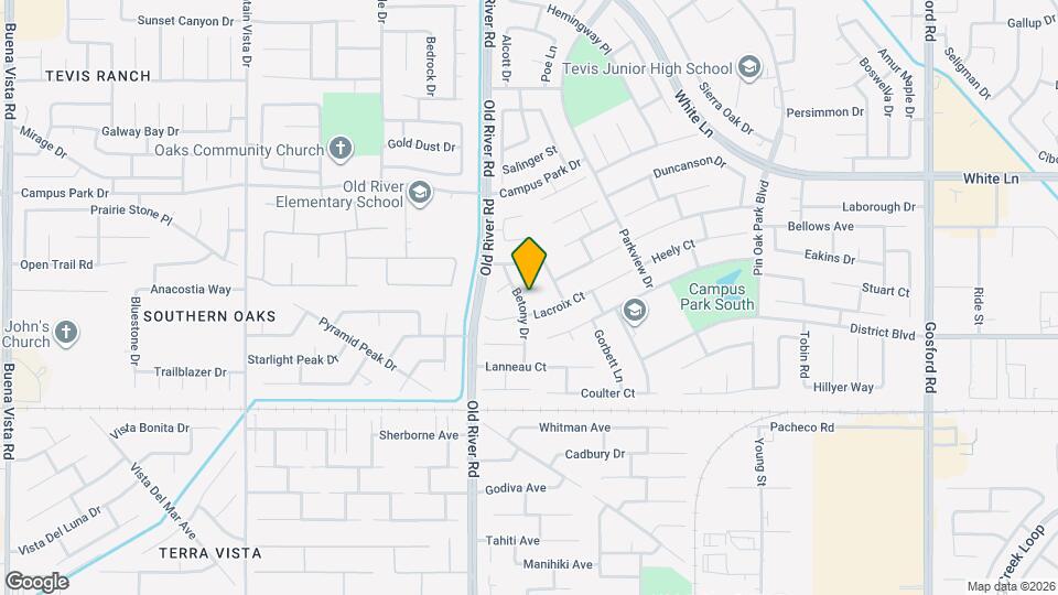 9505 Chatfield Ct Map and Location Details