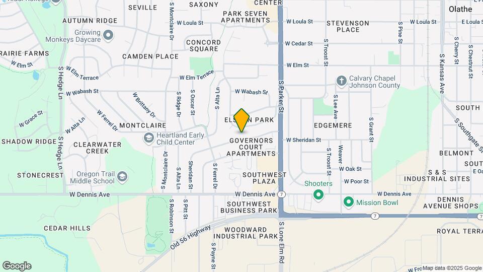 1130 W Sheridan St Map and Location Details