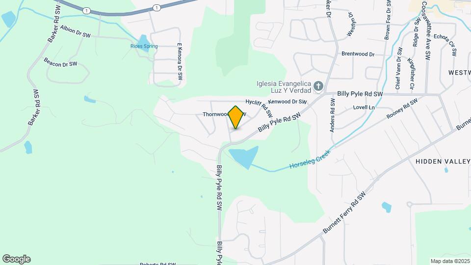 121 Kenwood Dr SW Map and Location Details