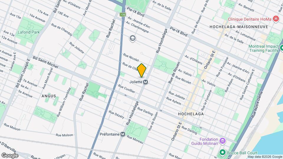 2515 Joliette Rue Map and Location Details