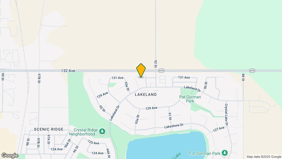 9225 Lakeland Dr Map and Location Details