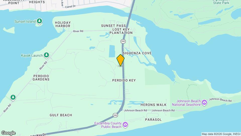13534 Perdido Key Dr, Unit SI ID1585624P Map and Location Details