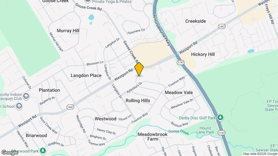 2831 Goose Creek Rd Map and Location Details