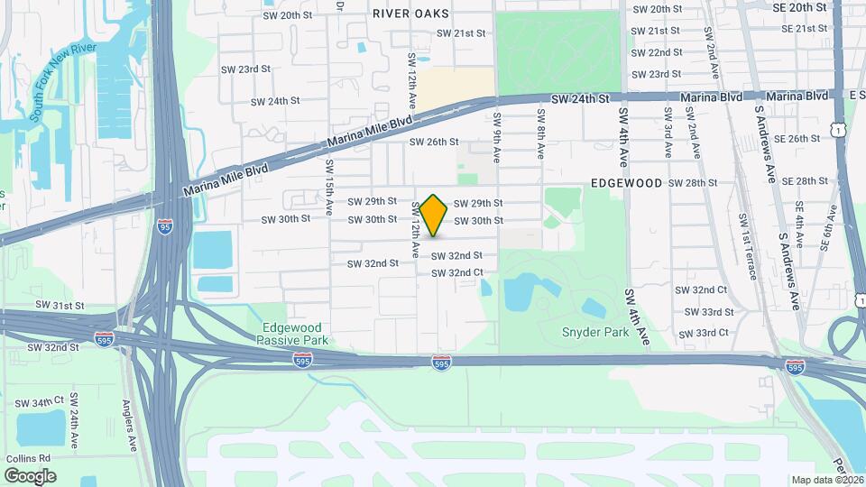 1110 SW 31st St Map and Location Details