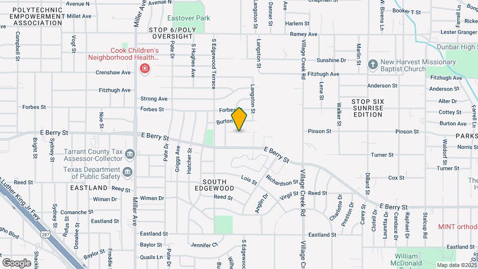 4700 Norris St Map and Location Details