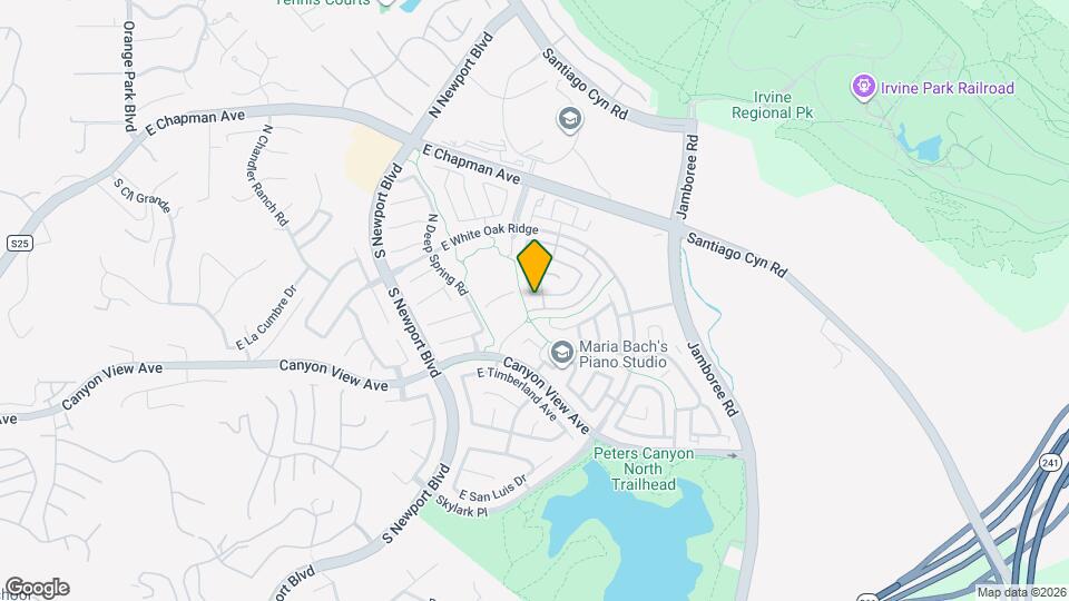 8118 E Peacock Ln Map and Location Details