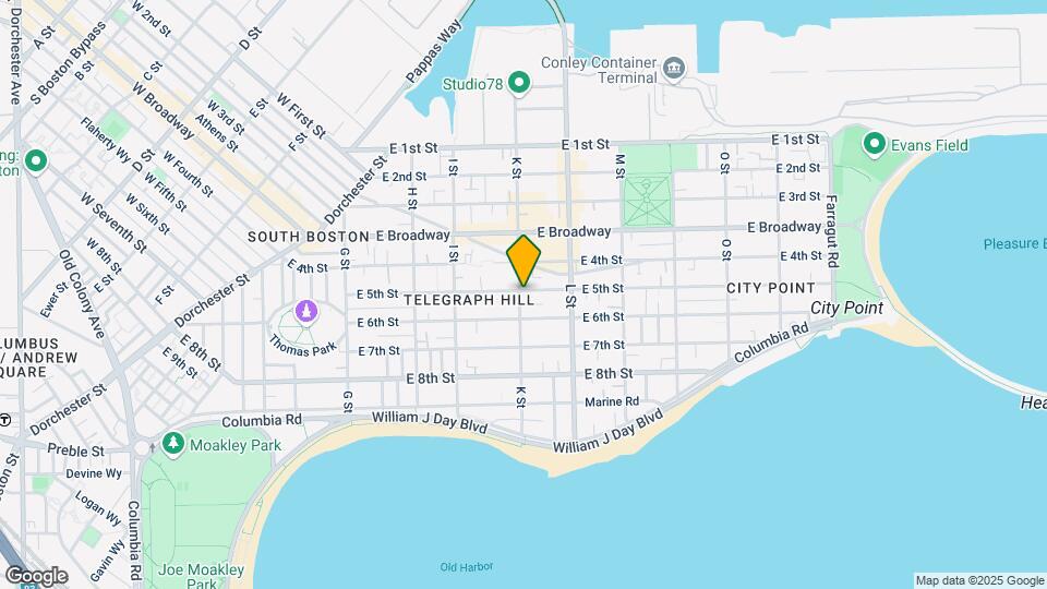 282 K St, Unit 1 Mapa y Detalles de la Ubicación