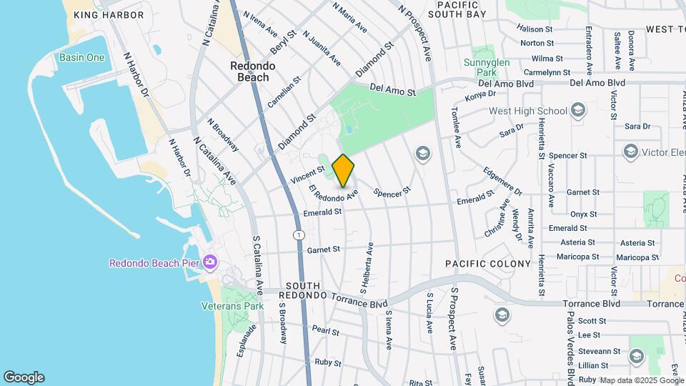620 El Redondo Ave Mapa y Detalles de la Ubicación