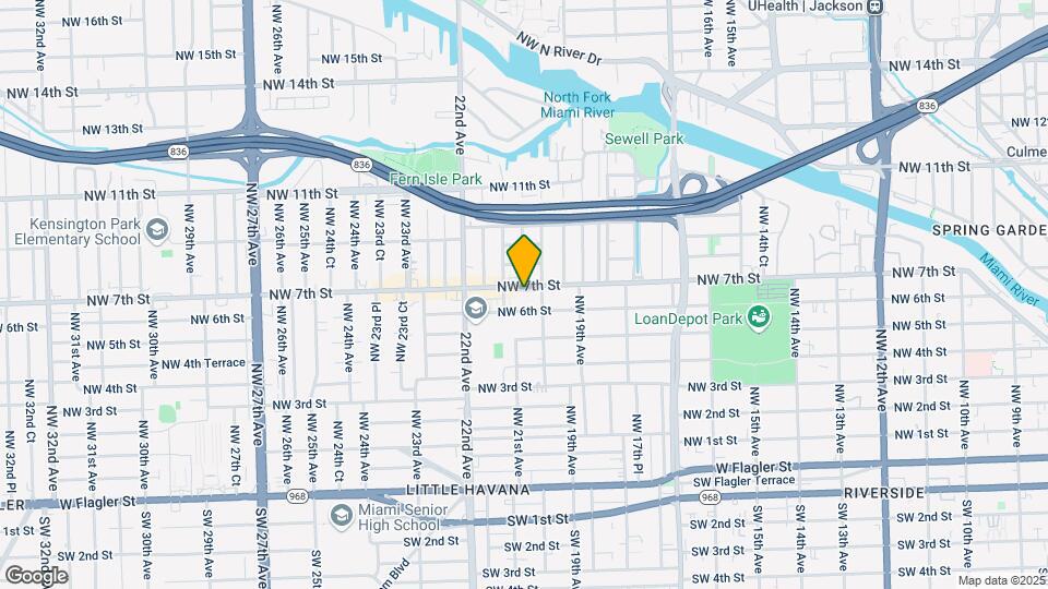 2030-2040 NW 7th St Map and Location Details