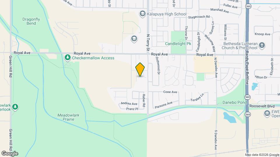 653 Oakwood Dr Map and Location Details