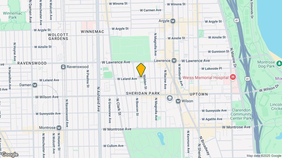 1311 W Leland Ave, Unit 15-1 Map and Location Details