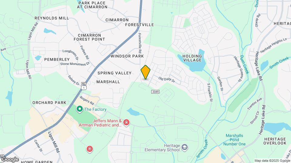 1664 Highpoint St Map and Location Details