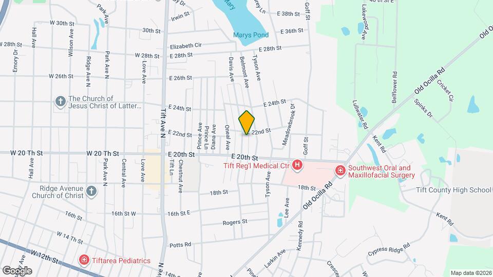 2017 Davis Ave Map and Location Details