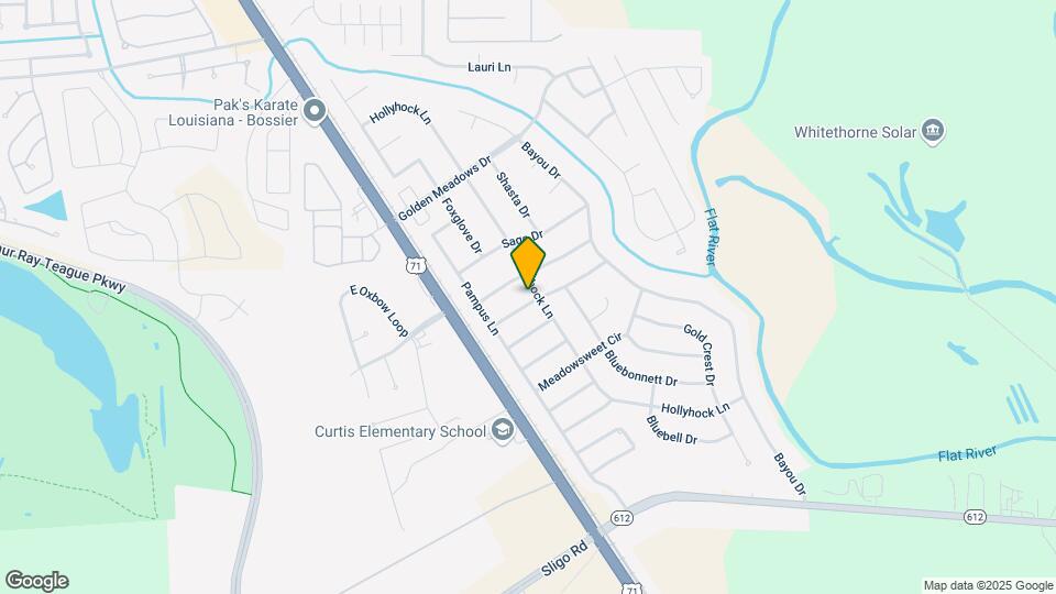 5606 Hollyhock Ln Map and Location Details