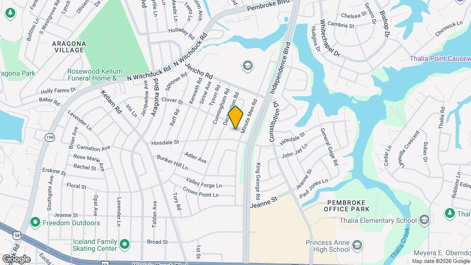 4605 Patriot Ln Map and Location Details