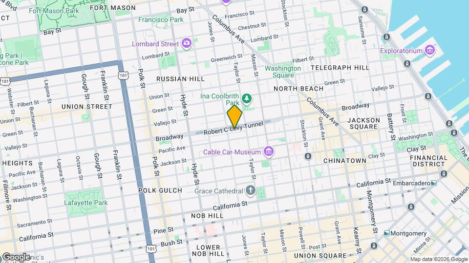 66 Bernard St Map and Location Details