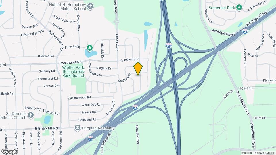 241 Homewood Dr Mapa y Detalles de la Ubicación