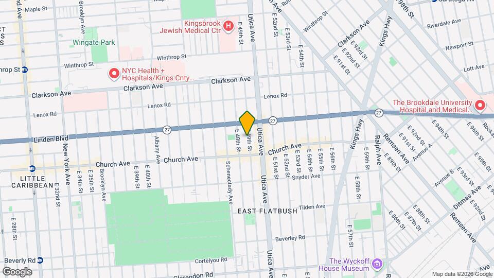 374 E 49th St Map and Location Details
