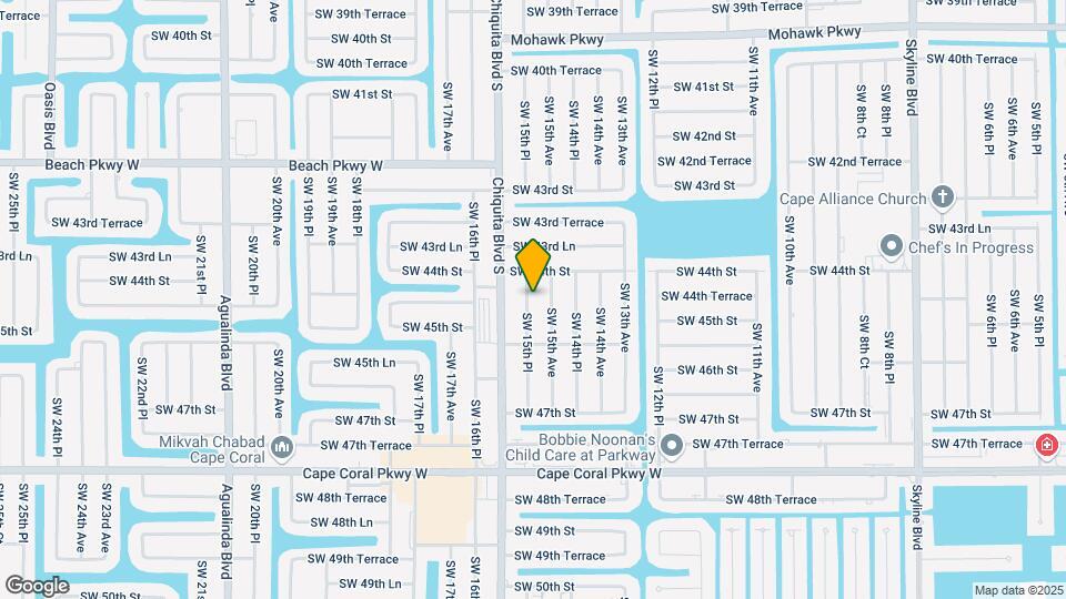 4417 SW 15th Pl Map and Location Details