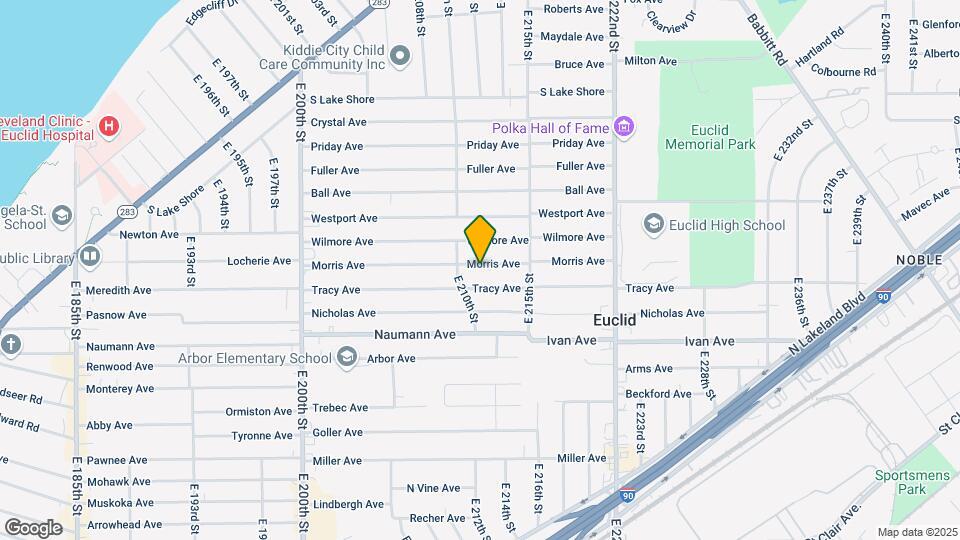 21130 Morris Ave Map and Location Details