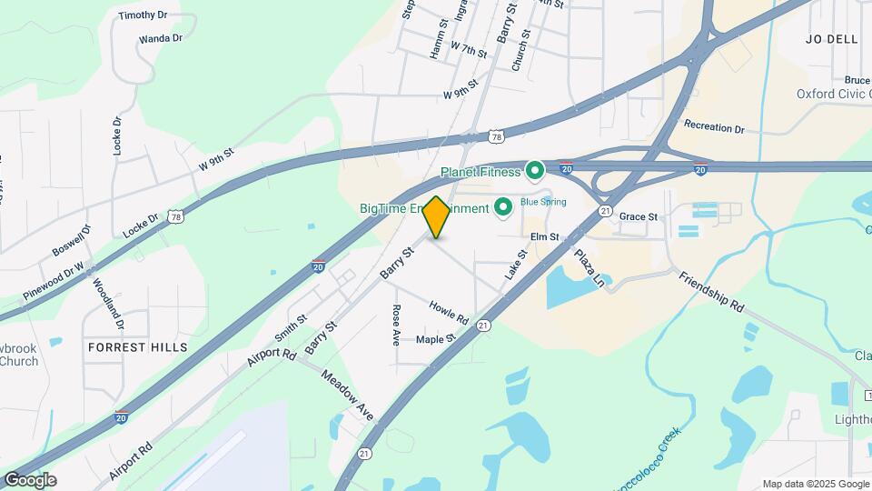 134 Mattison Rd Map and Location Details