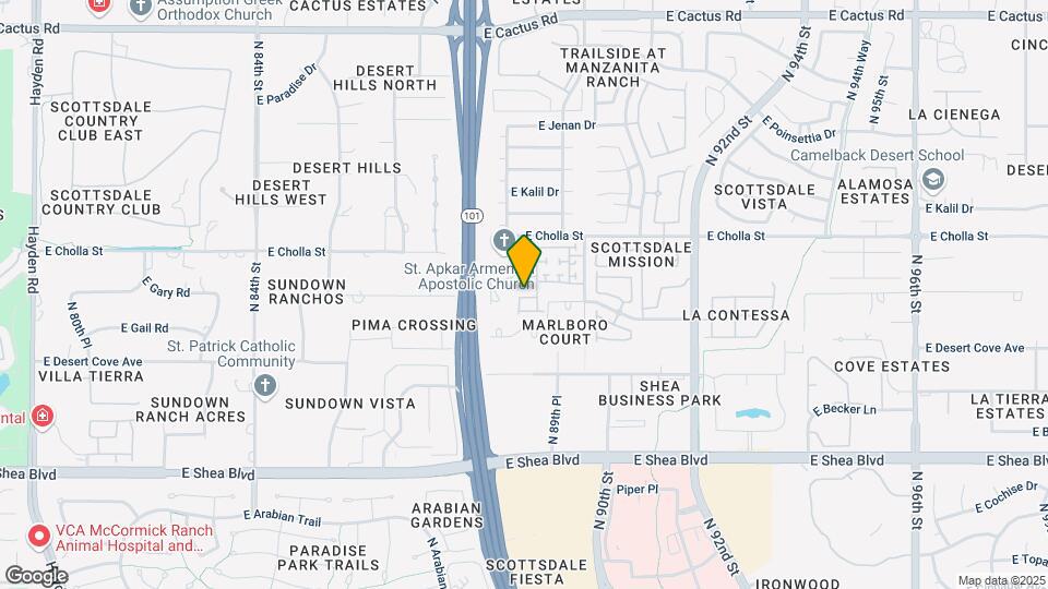 8874 E Gail Rd, Unit 505 Map and Location Details