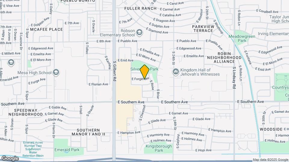 2225 E Forge Ave Map and Location Details