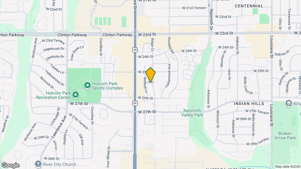 2529 Ridge Ct Map and Location Details