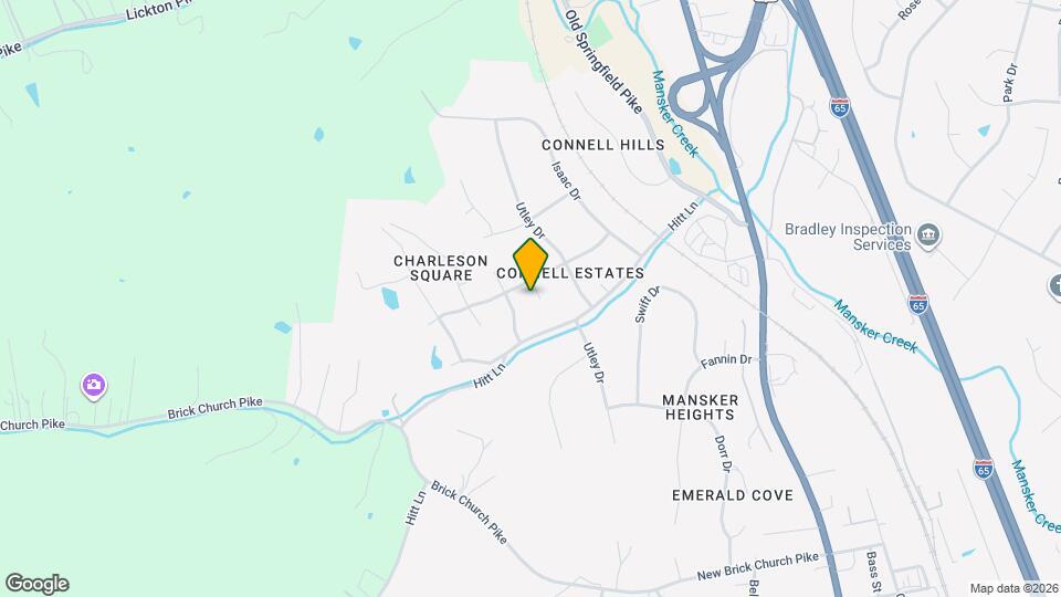 303 Carlton Pl Map and Location Details