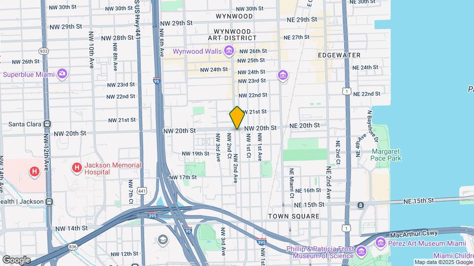 1990 NW 1st Pl, Unit S1 Map and Location Details