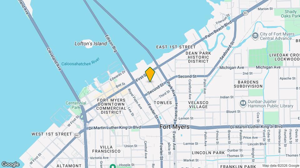 1618 Woodford Ave Map and Location Details