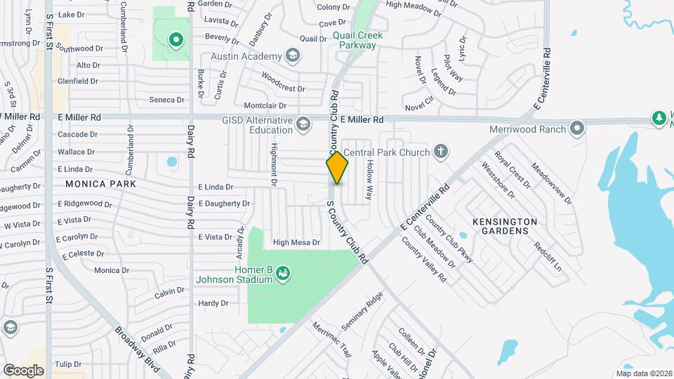 2217 Trickling Creek Dr Map and Location Details