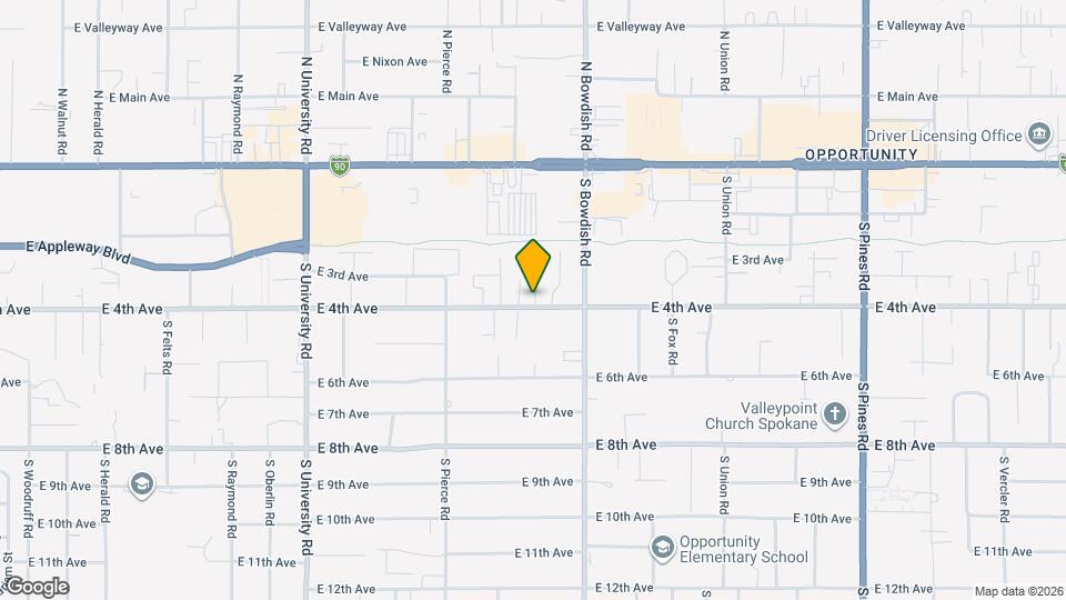 11317 E 4th Ave Mapa y Detalles de la Ubicación