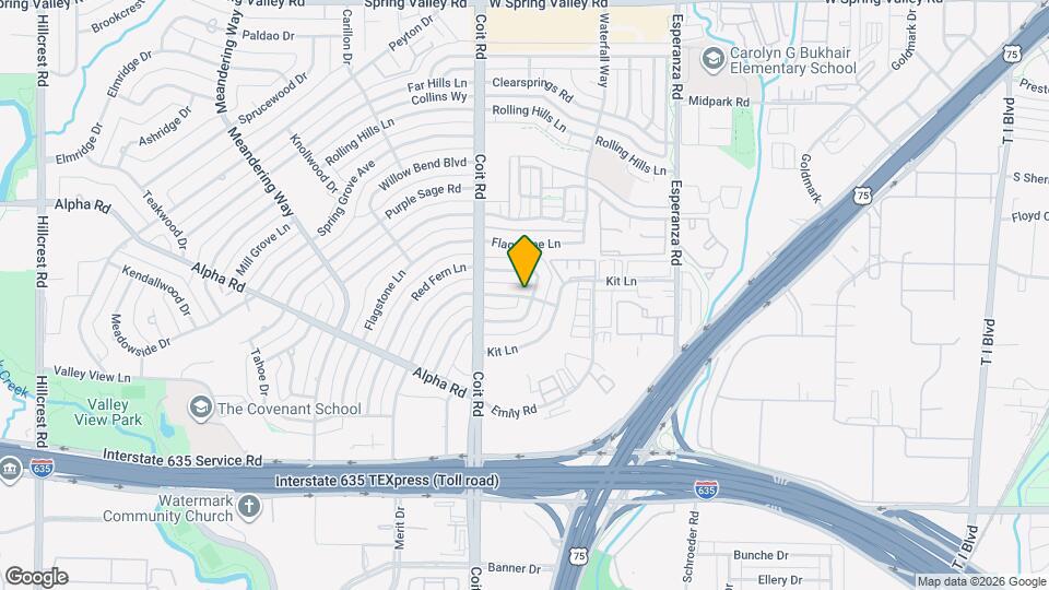 13441 Blossomheath Ln Map and Location Details