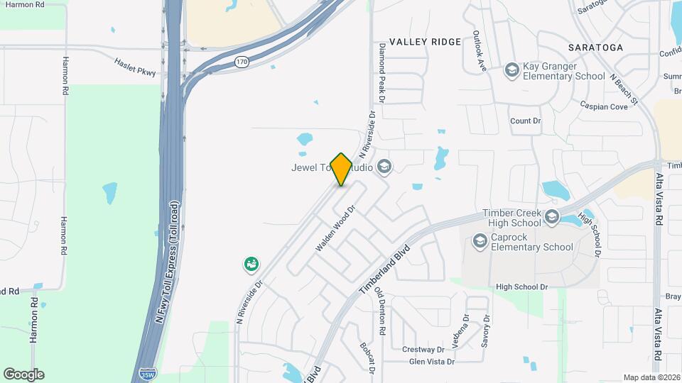 2833 Houston Wood Dr Mapa y Detalles de la Ubicación