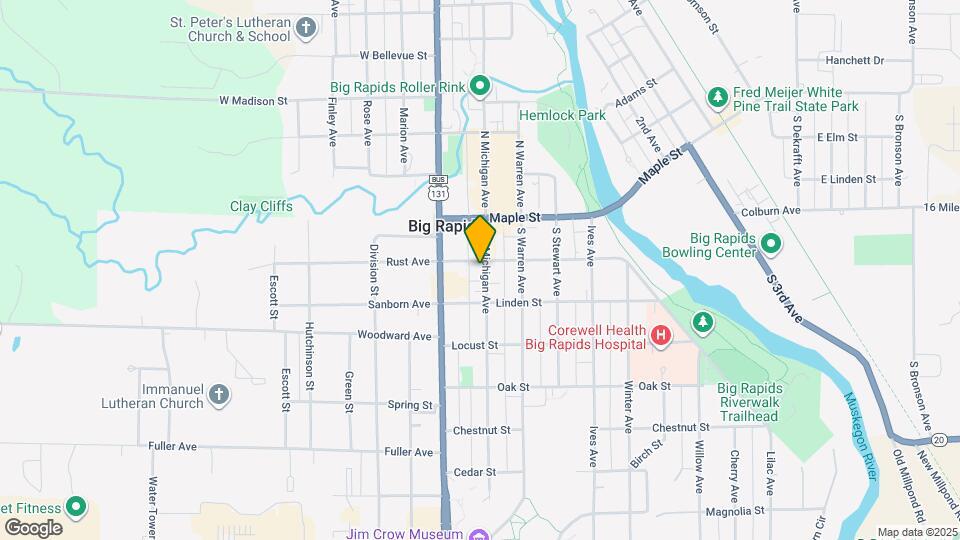 210 S Michigan Ave, Unit B Map and Location Details