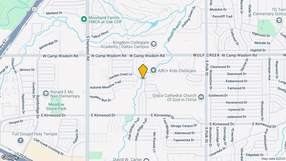 7321 Indian Ridge Trl Map and Location Details