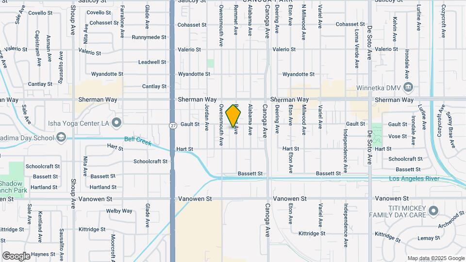 7045 Remmet Ave Map and Location Details