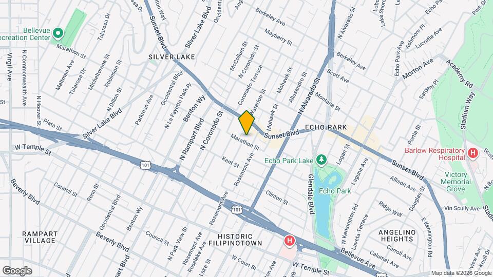 2225 Marathon St, Unit UnitB Map and Location Details