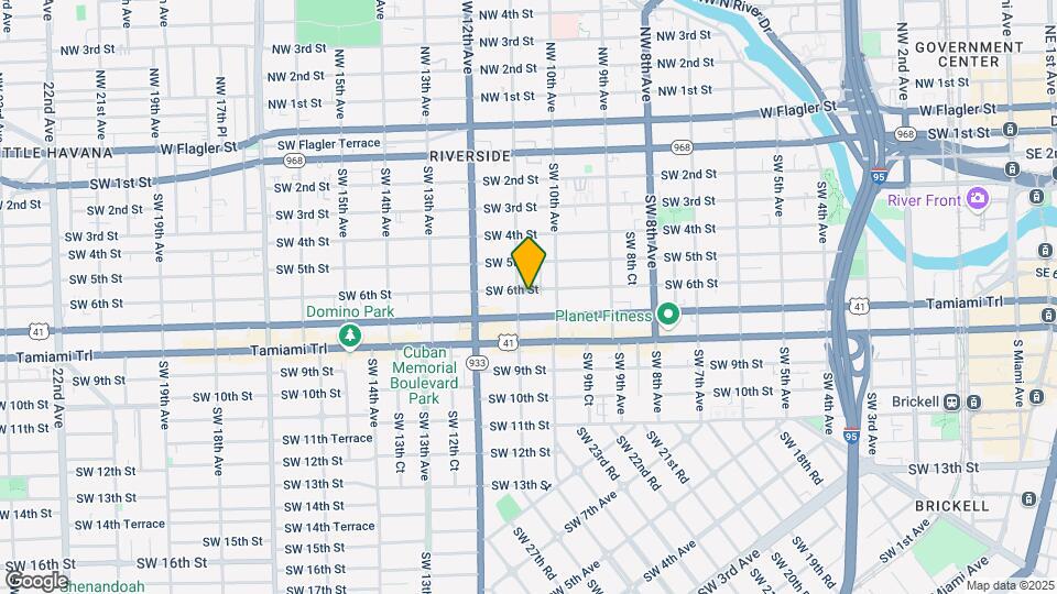 1050 SW 6th St Map and Location Details