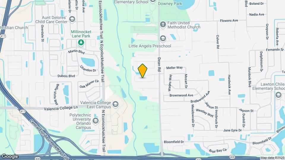 9791 Piney Point Cir Map and Location Details