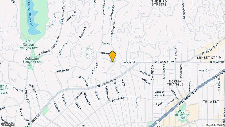 402 Doheny Rd Map and Location Details