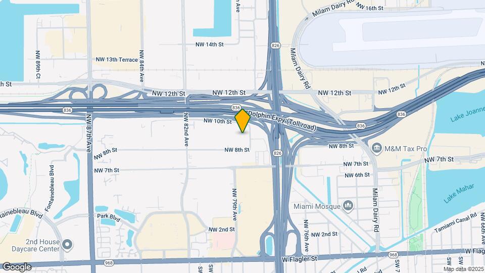 7965 NW 8th St Map and Location Details