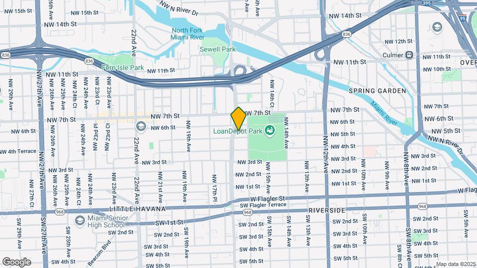 1649 NW 5th St Map and Location Details