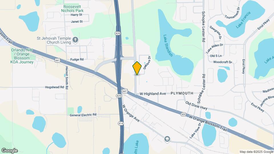 858 Dekleva Dr Map and Location Details