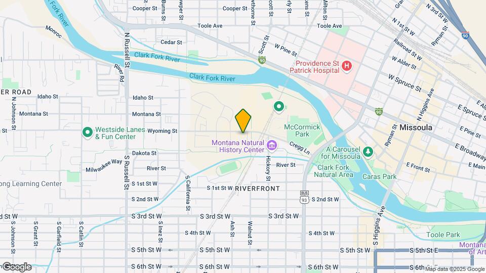 835 Wyoming St Map and Location Details